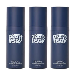 Prettyboy front packaging showing 3-count box and branding, communicates value
