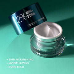 PRETTYSKIN cream in hand showing scale and travel-friendly 1.69 fl.oz