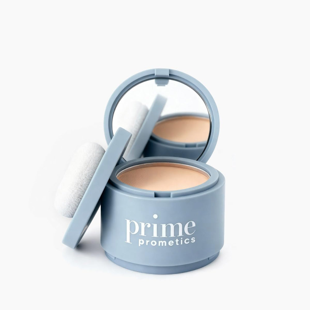 Prime Prometics front packaging in blonde showing compact design and portability