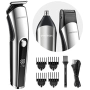 PRITECH front view of 3-in-1 kit showing attachments and compact design benefit