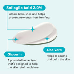 Proactiv applied to hand demonstrating lightweight coverage