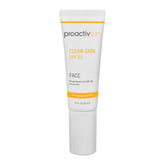 Proactiv front packaging displaying SPF 30 and acne-prone protection
