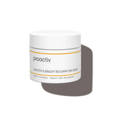 Proactiv smooth & bright resurfacing mask jar front showing packaging and benefit