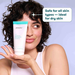 Proactiv+ pump dispensed gel-cream texture demonstrating gentle lather and ease of use