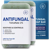 ProBliva front packaging showing two antifungal soap bars and active benefits