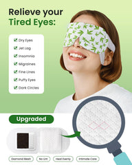 ProCIV mask in use on a person sleeping demonstrating soothing warmth