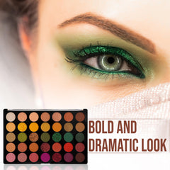 Profusion Cosmetics macro of shadow pan texture demonstrating smooth blendability