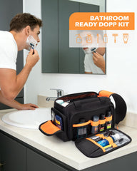 Prokva open main compartment showing roomy space and water-resistant pocket