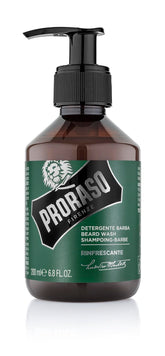 Proraso bottle front packaging showing label and fresh scent benefits
