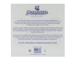 PROSPECTORS styled slick back showcasing medium hold and natural sheen