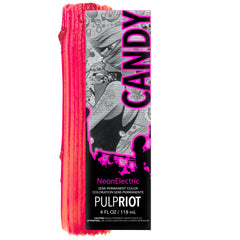 Pulp Riot Candy creamy texture swatch illustrating smooth, easy application benefit