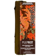 Pulp Riot tube front view showing warm brown packaging and ready-to-use formula benefit