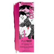Pulp Riot tube front packaging showing bright pink color and label, vibrant result