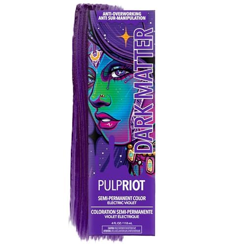 Pulp Riot front tube showing Electric Violet for bold salon-ready color