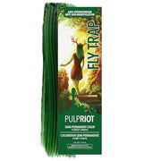 Pulp Riot tube front packaging showing vibrant forest green shade and benefits