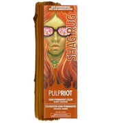 Pulp Riot front packaging showing 4 oz burnt orange color and brand clarity