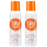 Punky front bottle showing vibrant tiger orange shade and instant styling benefit