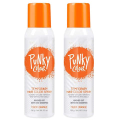 Punky front bottle showing vibrant tiger orange shade and instant styling benefit