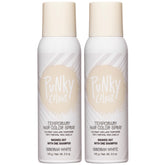 Punky front packaging showing two cans, clear visibility and travel-ready