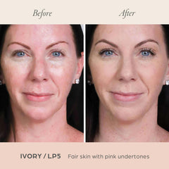 PÜR MINERALS close-up of powder texture highlighting smooth blendability