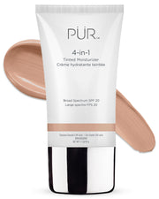 PÜR MINERALS front packaging showing clean label and shade Bone benefit: simple routine