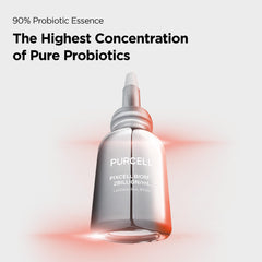 PURCELL close-up of water-like serum texture showing lightweight hydration benefit