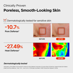 PURCELL close-up of formula droplet texture, shows lightweight serum feel