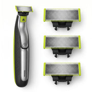 PURCHASE 2 QUICK front packaging showing three replacement blades and benefits