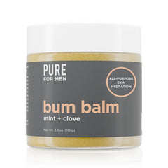 Pure for Men jar front view showing packaging and compact size benefit