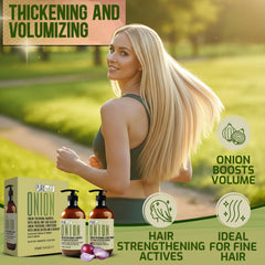 PURE NATURE LUX SPA close-up of onion ingredient highlighting natural boost