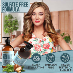 PURE NATURE LUX SPA shampoo texture on palm, showing gentle lather and cleansing benefit