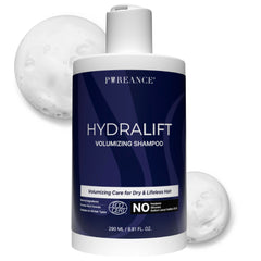 PUREANCE Hydralift front bottle showing product and benefit of visible volume