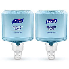 PURELL front packaging showing two 1200 mL refills and product benefit