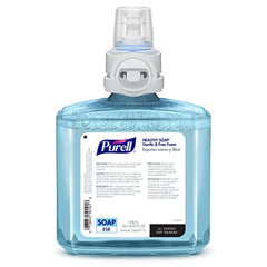 PURELL transparent refill showing soap level for easy monitoring