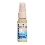 Pureology front packaging shows compact 1 fl oz bottle and benefits