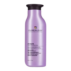 Pureology front packaging showing the 9 fl oz bottle and hydration benefit