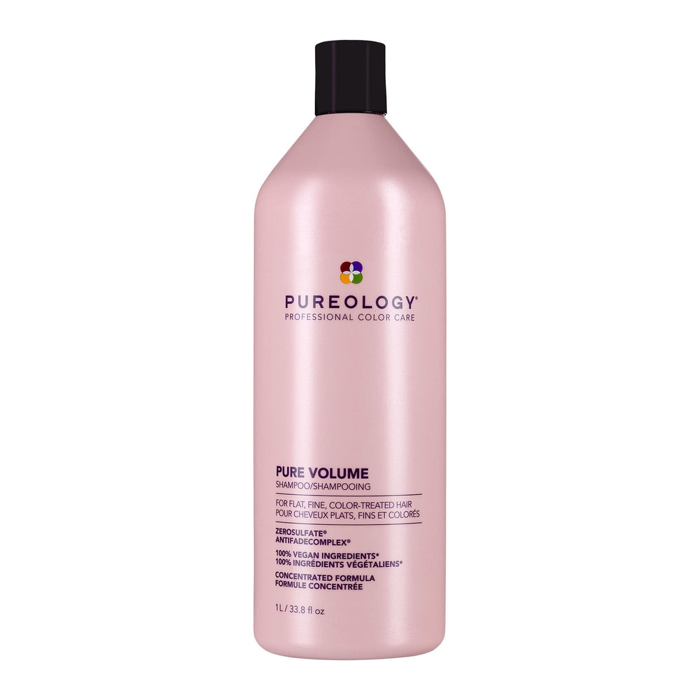Pureology front bottle showing label and size for easy identification and trust