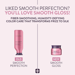 Applying Pureology to mid-lengths to show targeted frizz control benefit