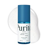 PURITO front bottle image showing serum and clear non-greasy benefit