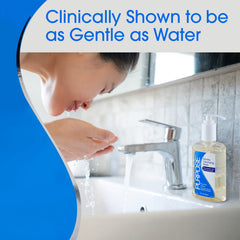 Purpose pump dispensing gel into hand, demonstrates hygienic, measured use