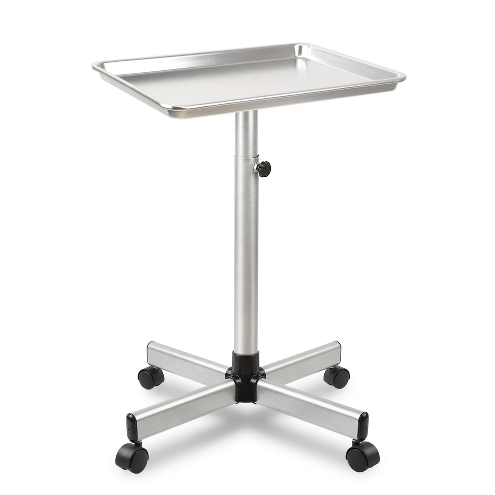 Qinrunkoi front view of tray on wheels showing mobility benefit