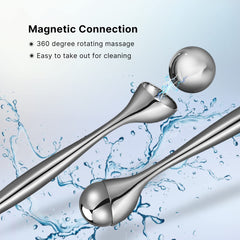 QooWo applicator tip detail showing acupuncture pen to relieve tension