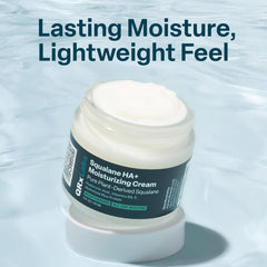 QRxLabs 2oz size comparison next to a coin showing compact travel-friendly moisturizer