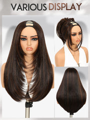 Quantum Love close-up of yaki straight synthetic fiber texture for realistic touch
