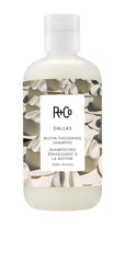 R+Co DALLAS front bottle with Dark Waves scent showing product branding and size