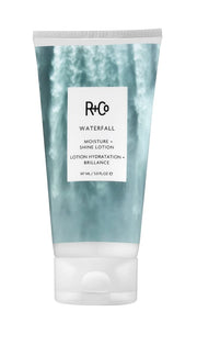 R+Co bottle front view showing packaging and lightweight benefit