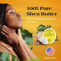 RA COSMETICS applying butter to scalp to nourish and soothe dryness