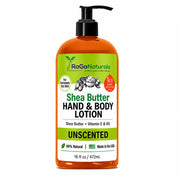RaGaNaturals front label on 16oz bottle showing clean formula benefits
