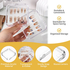 Rainmae stacked boxes demonstrating space-saving organization advantage