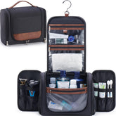 Ralnitote front view in black showing sleek profile and organized storage benefit